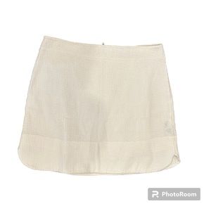 other stories waffle cream white skirt US 10 177